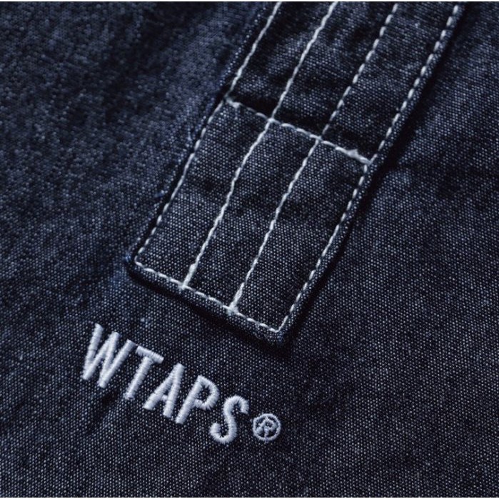 日貨代購CITY】2021SS WTAPS FALCONER / LS / COTTON DENIM 連帽襯衫