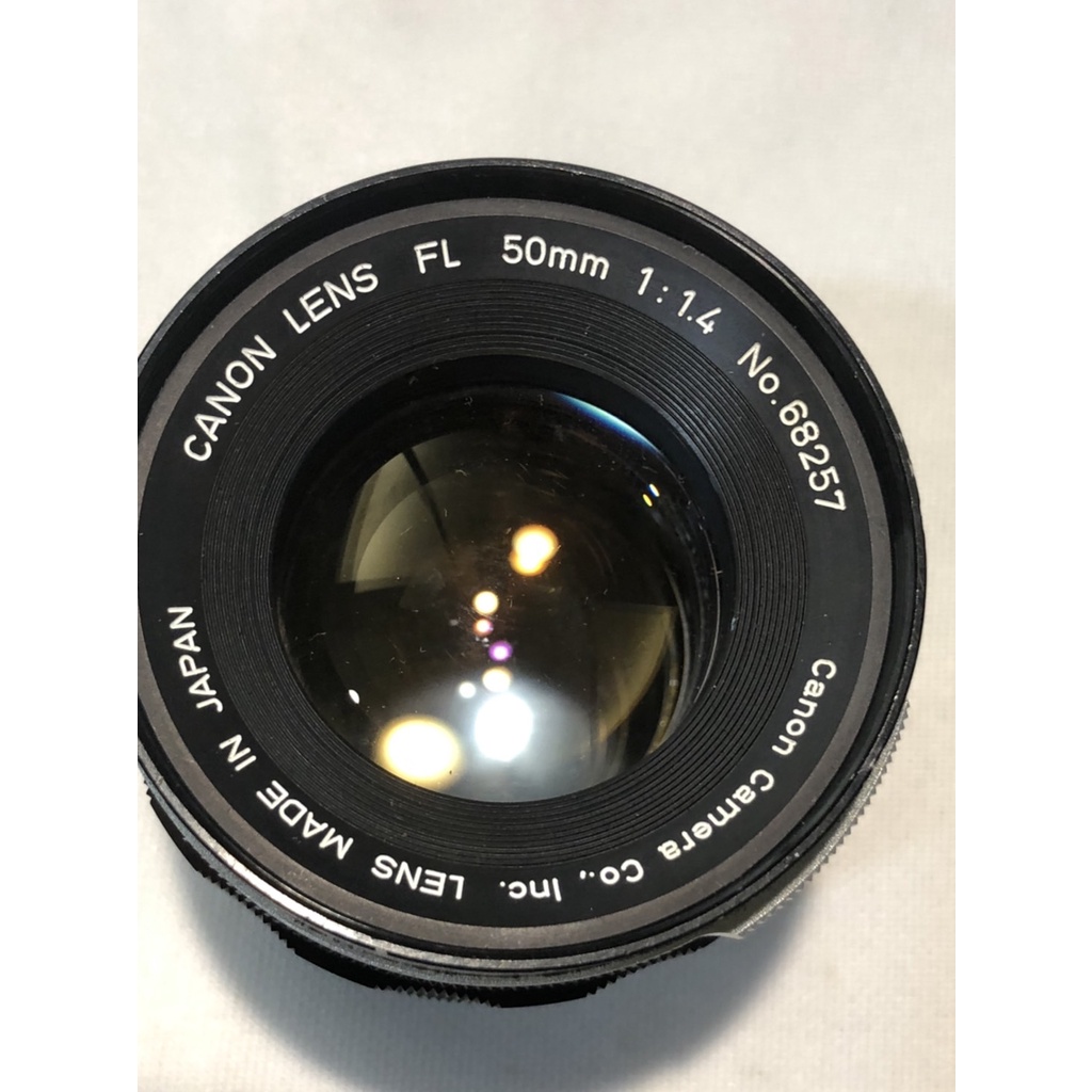 FD/FL】CANON FL 50mm F1.4 (#68257) | 蝦皮購物