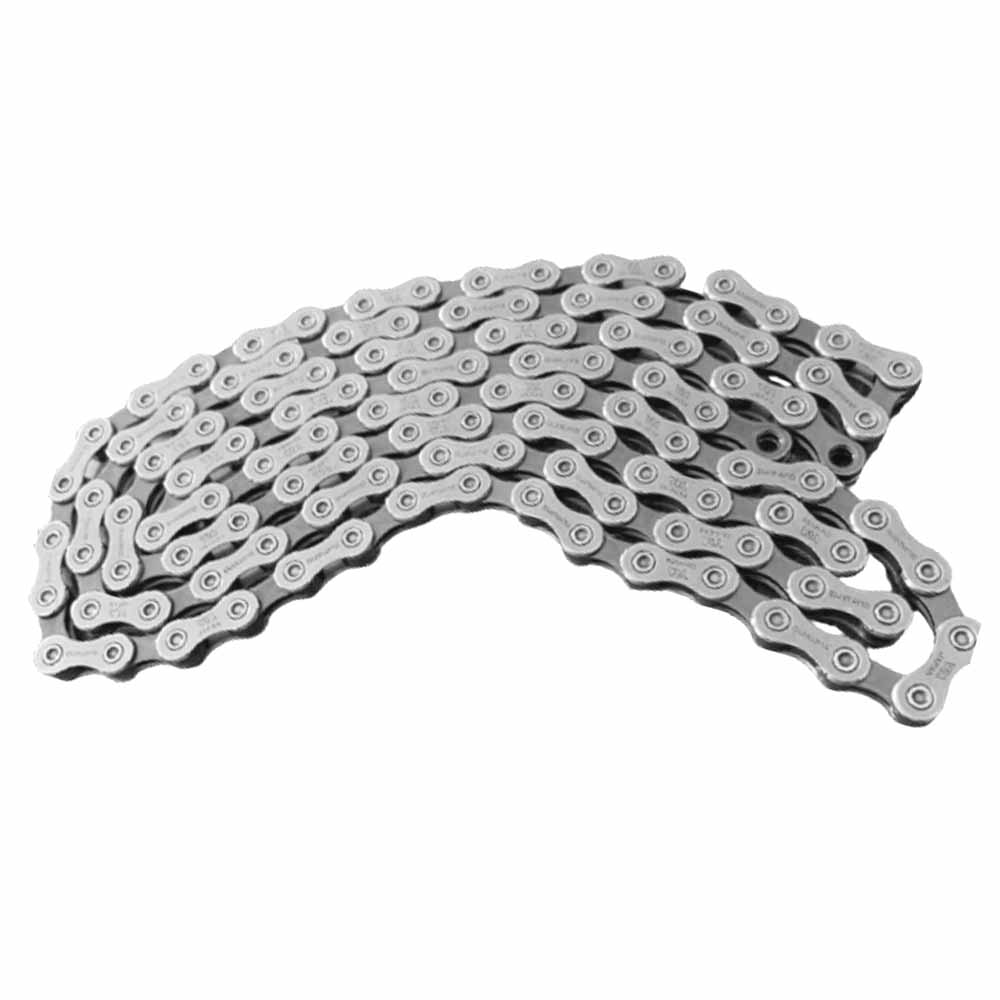 Chaîne Shimano CN-HG95 10 Vitesses – 116 Maillons, Acier, Pour VTT Et Vélo Trekking