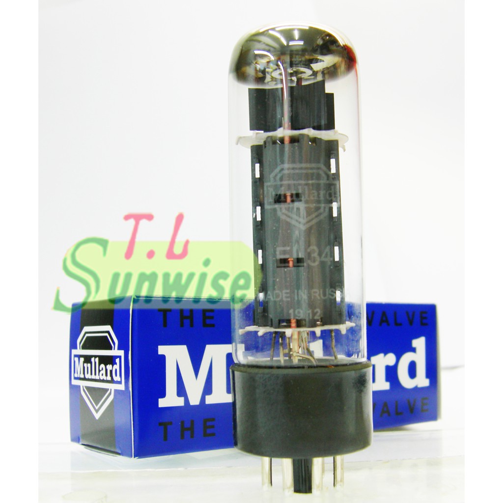 EL34 (NIB) ︽NO:3402 俄羅斯Mullard EL34 真空管( 6CA7 ) 原廠紙盒全