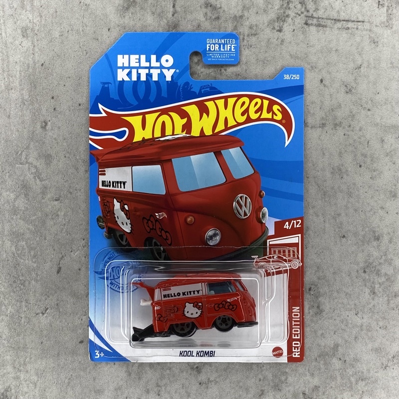 HOTWHEELS 風火輪KOOL KOMBI HELLO KITTY VW T1 福斯ZAMAC