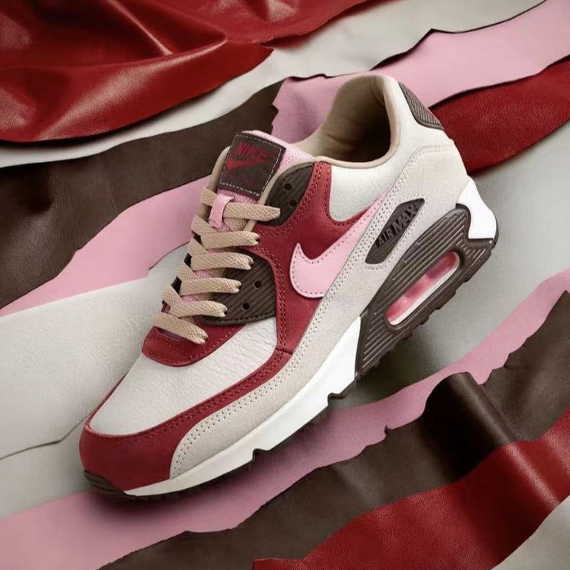 Focus Store】 Nike Air Max 90 Bacon 白紅粉培根CU1816-100 | 蝦皮購物