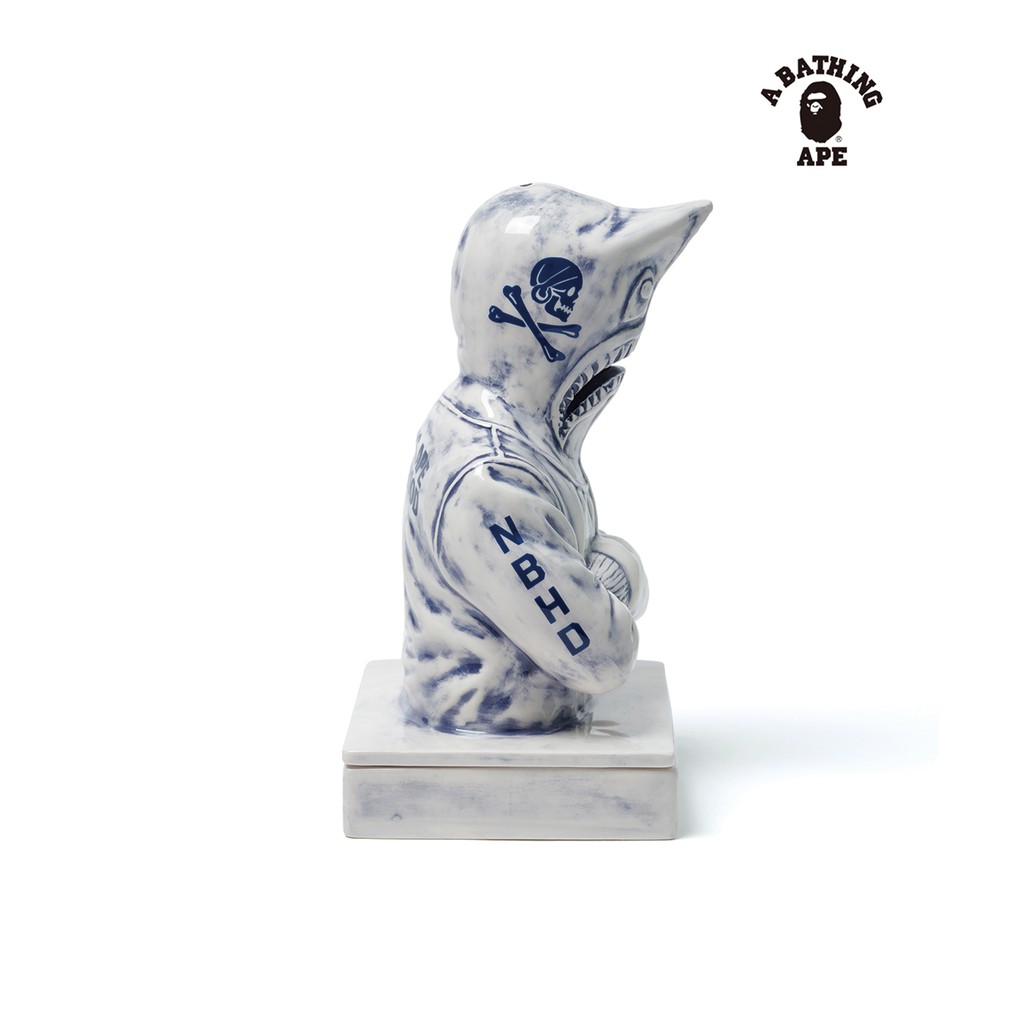 Brand T】NEIGHBORHOOD BAPE APE INCENSE CHAMBER NBHD聯名鯊魚線香座