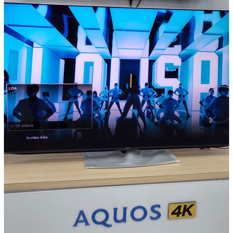 全新免運‼️超立體音響超讚☺️SHARP AQUOS XLED 4K 65型智慧顯示器4T