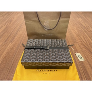 Goyard Black Tan Goyardine Canvas Grenelle Passport Cover, myGemma, JP