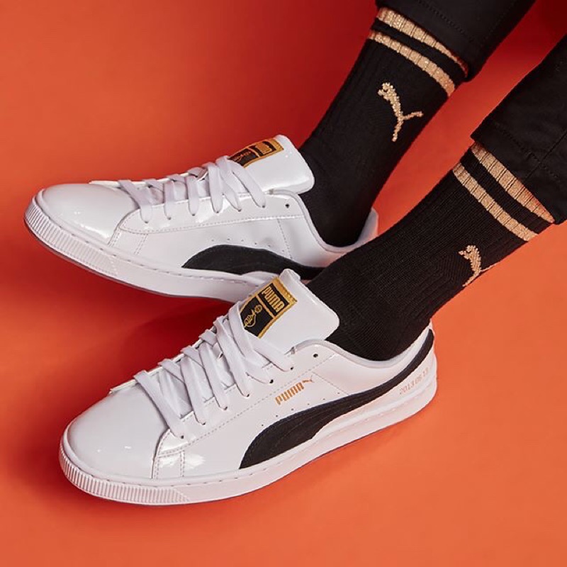 BTS x PUMA Basket Patent 3代小花鞋BtsxPuma PumaxBts BtsPuma聯名