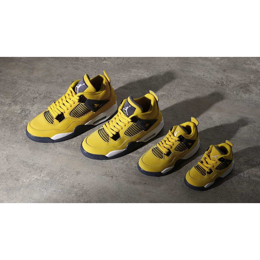 柯拔Air Jordan 4 Retro TD Tour Yellow BQ7670-700 小中童| 蝦皮購物