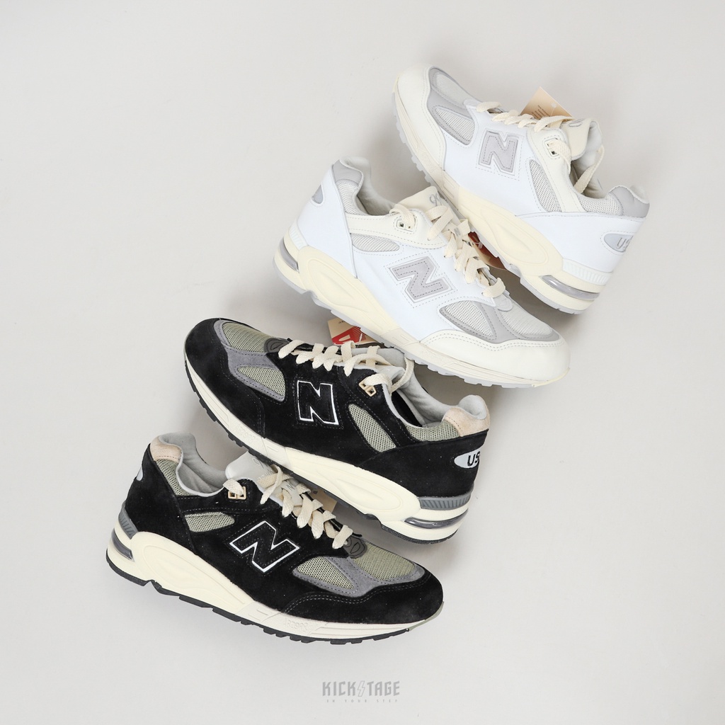 NEW BALANCE X TEDDY SANTIS 990 V2 海鹽白【M990TC2】奶油黑【M990TE2