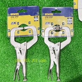 (附發票)金派五金~~美國 握手牌 6R / 6SP C型夾 萬能鉗 固定鉗 IRWIN VISE-GRIP | 蝦皮購物