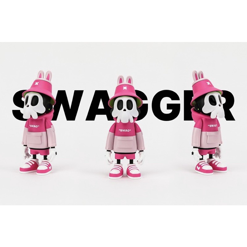Neighbör TOY｜現貨｜LTNC STUDIO BFT系列 SWAGGER LIM 粉紅兔骷髏 | 蝦皮購物