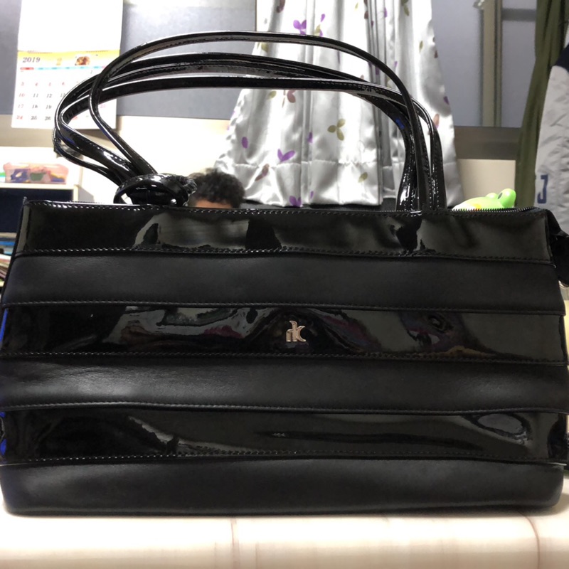 二手 漆皮手提包 肩背包 | 蝦皮購物