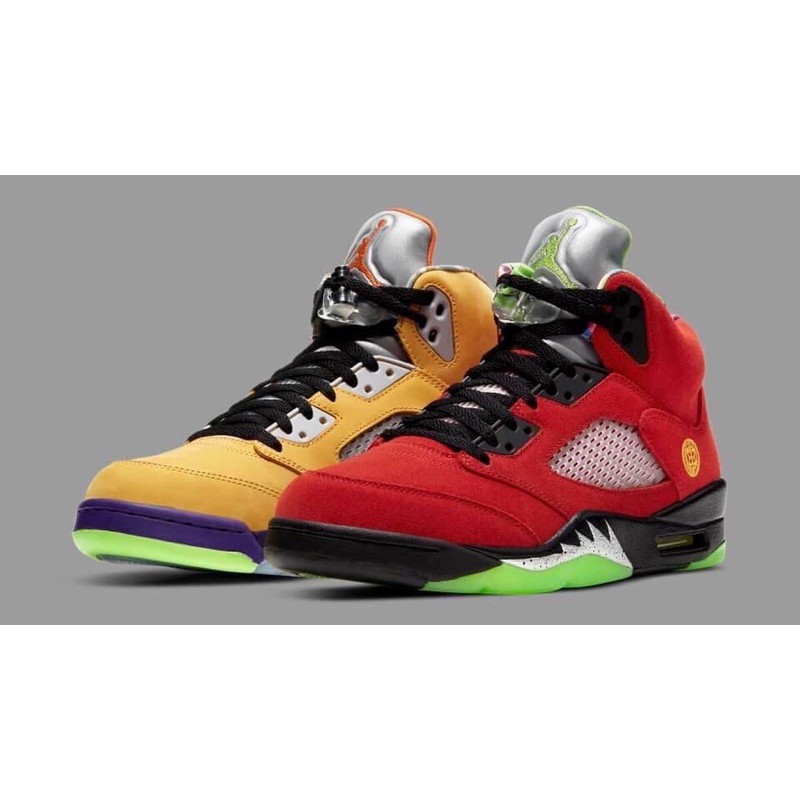 OGC}NIKE AIR JORDAN 5 RETRO WHAT THE 紅黃鴛鴦CZ5725-700 | 蝦皮購物