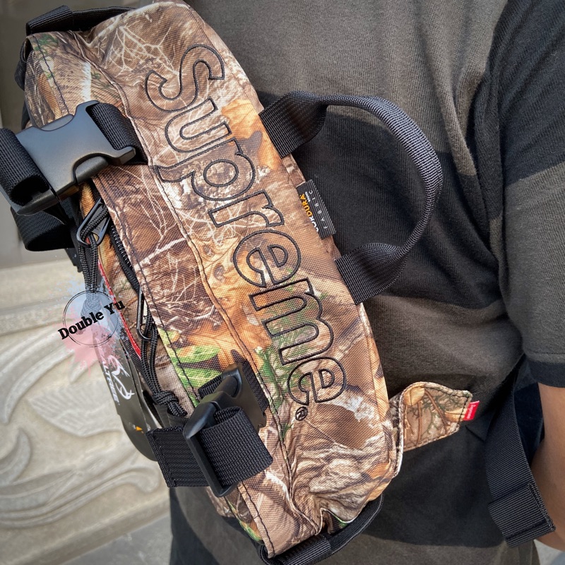 SUPREME FW 19 WAIST BAG 47TH 腰包楓葉迷彩側背經典正品現貨在台