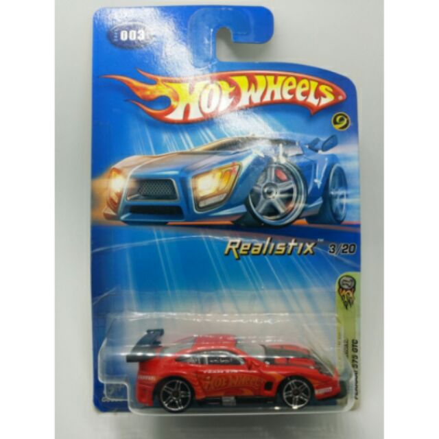 絕版稀有老卡]HOT WHEELS 2005 003 FERRARI 575 GTC(TOMICA 火柴盒可