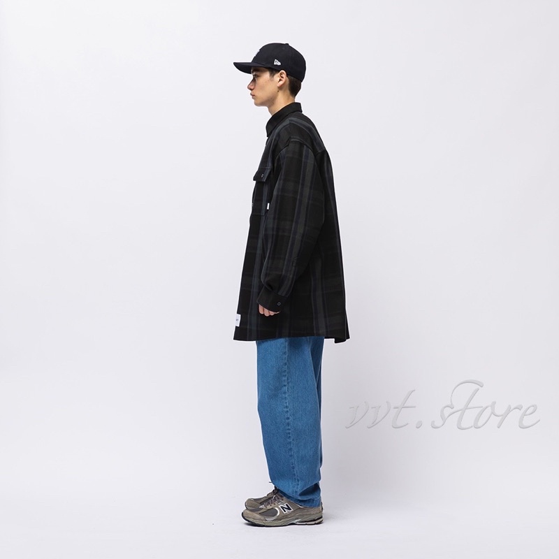 WTAPS 21AW DECK / LS / COTTON. FLANNEL. TEXTILE 長袖襯衫外套| 蝦皮購物