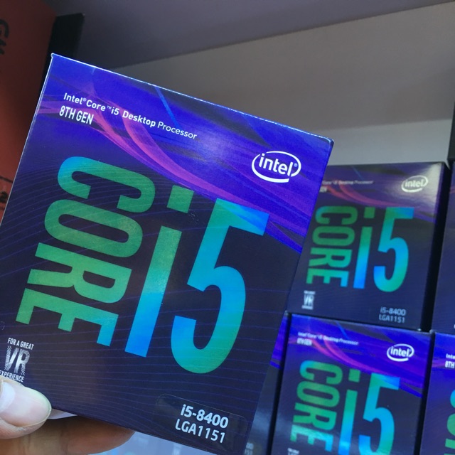 Intel Core i5-8400 CPU (2.8GHz 最高4.0GHz / 6C6T / 9MB / 1151