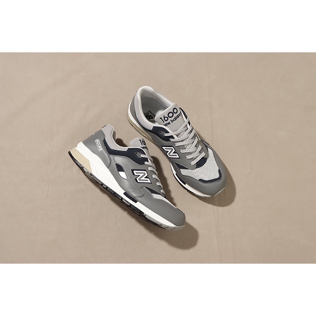 NEW BALANCE 1600 灰NB 皮革拼接元祖灰休閒慢跑CM1600LG 男女鞋| 蝦皮購物