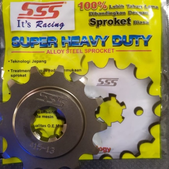SUZUKI 鈴木 Sss Racing 前齒輪 415 Grend Legend Supra X XX Fit 全新 | 蝦皮購物