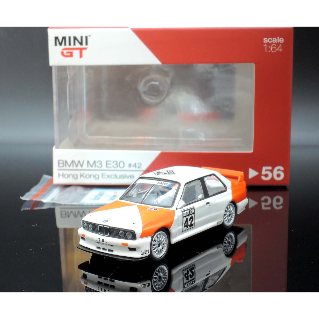 M.A.S.H】現貨特價Mini GT 1/64 M3 E30 賽道塗裝香港限定版3款可選附