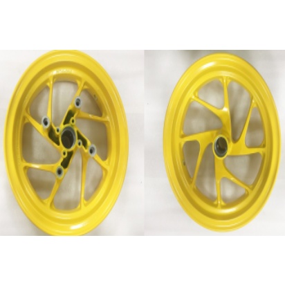 【THE ONE MOTOR】Z1 attila雙碟ABS7 44601-F86-900-YR 前輪圈(黃) | 蝦皮購物