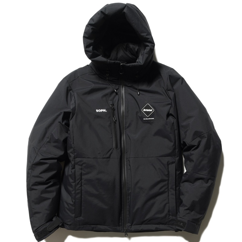 F.C.Real Bristol 19AW FCRB TOUR DOWN PARKA 黑色 M號 可刷卡