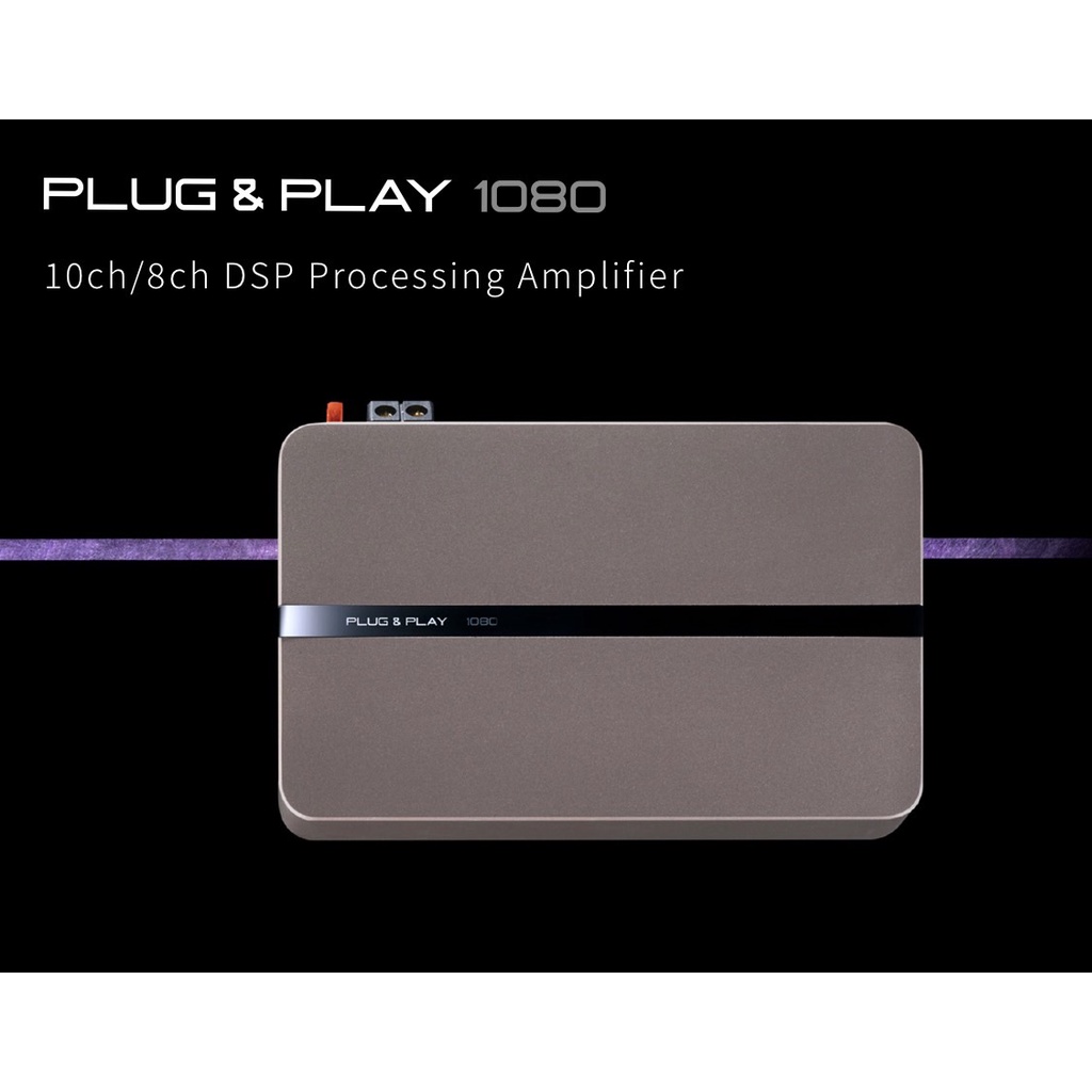 PLUG&PLAY 1080 10ch/8ch DSPアンプ - カーオーディオ