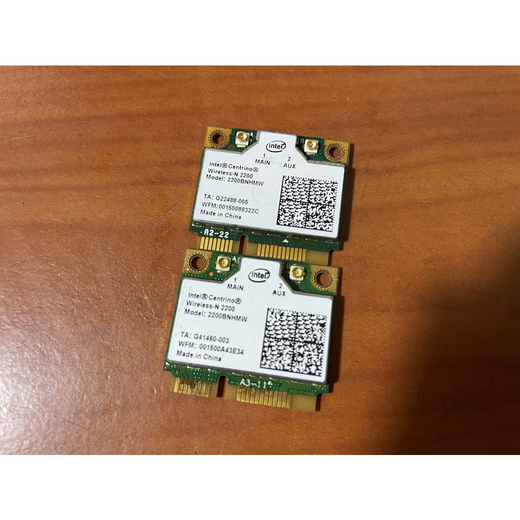 Intel Centrino Wireless-N 2200 Mini PCIe 無線網卡網路卡| 蝦皮購物