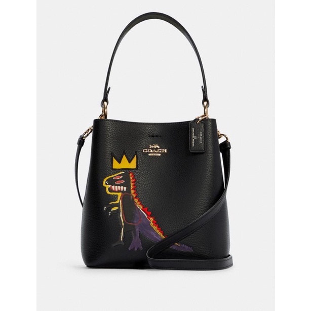 Jean michel basquiat online coach bag