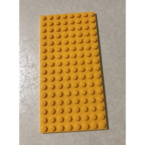 樂高 LEGO 橘黃色 8x16 底板 厚板 配件 絕版 | 蝦皮購物