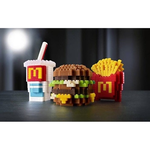 激レア！McDonald's nanoblock 45周年記念セット Nanoblock & McDonalds 45th Limited Edition Collection Micro