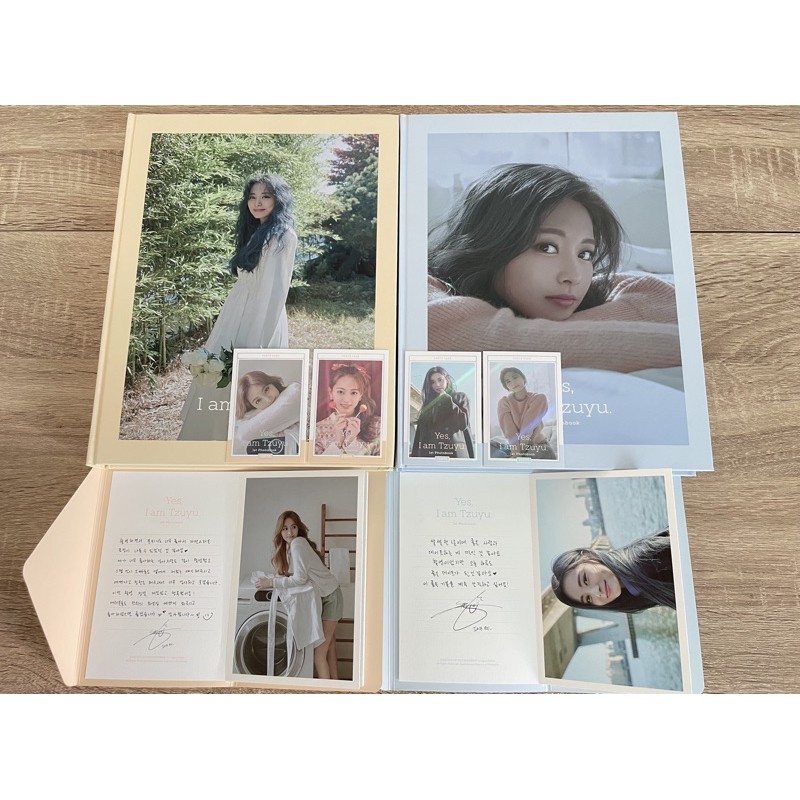 [初回特典] TWICE 子瑜 Yes, I am Tzuyu. 1ST PHOTOBOOK 寫真書 寫真 明信片 閃卡