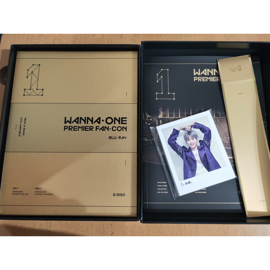 $1950➡$1160【二手9.5成新】 WANNA ONE PREMIER FAN-CON BLU-RAY