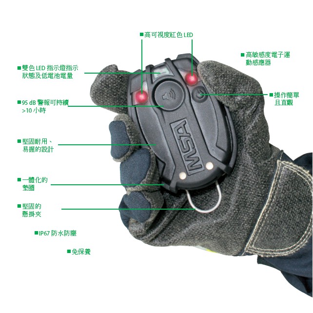 【開立發票】 MSA Motion Scout 個人安全警報器 救命器 勞檢要求鑰匙型 SOS救命器 | 蝦皮購物