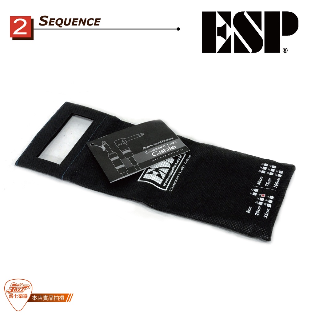ESP Custom Lab PATCH CABLE | ESP GUITARS