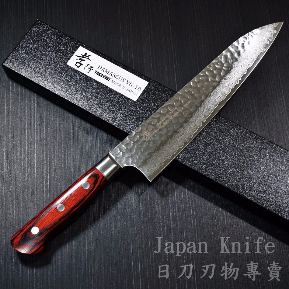 堺 孝行 牛刀 槌目ダマスカス VG10 240mm（堺刃物の人気ブランド、堺  
