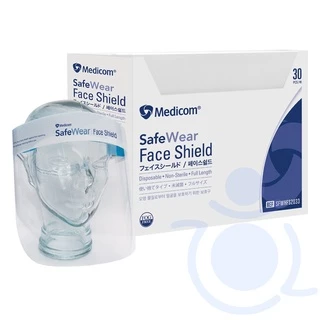 Medicom 麥迪康 防護面罩 1入 醫療面罩 隔離防護面罩 防口水 飛沫 防疫 面罩 產品型號: 2033 和樂輔具