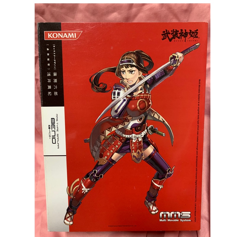 已開封-KONAMI 武装神姬系列《武装神姬》 武士型紅緒| 蝦皮購物