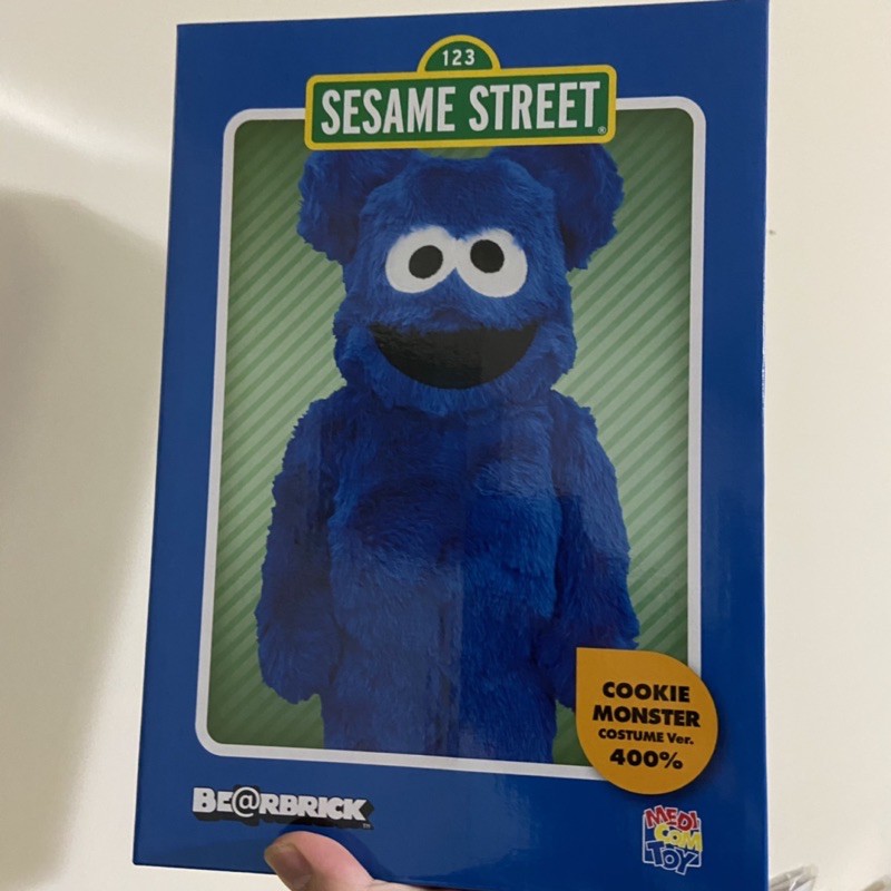 BE@RBRICK COOKIE MONSTER Costume 400％-