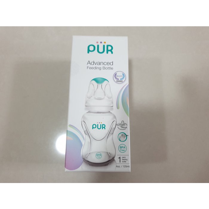 【PUR】Advanced Pro-flo防脹氣標準PP奶瓶125ml | 蝦皮購物