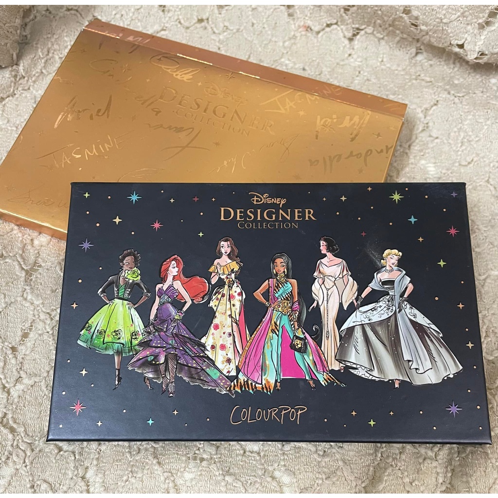 ColourPop Disney Designer makeup collection Cinderella Limited