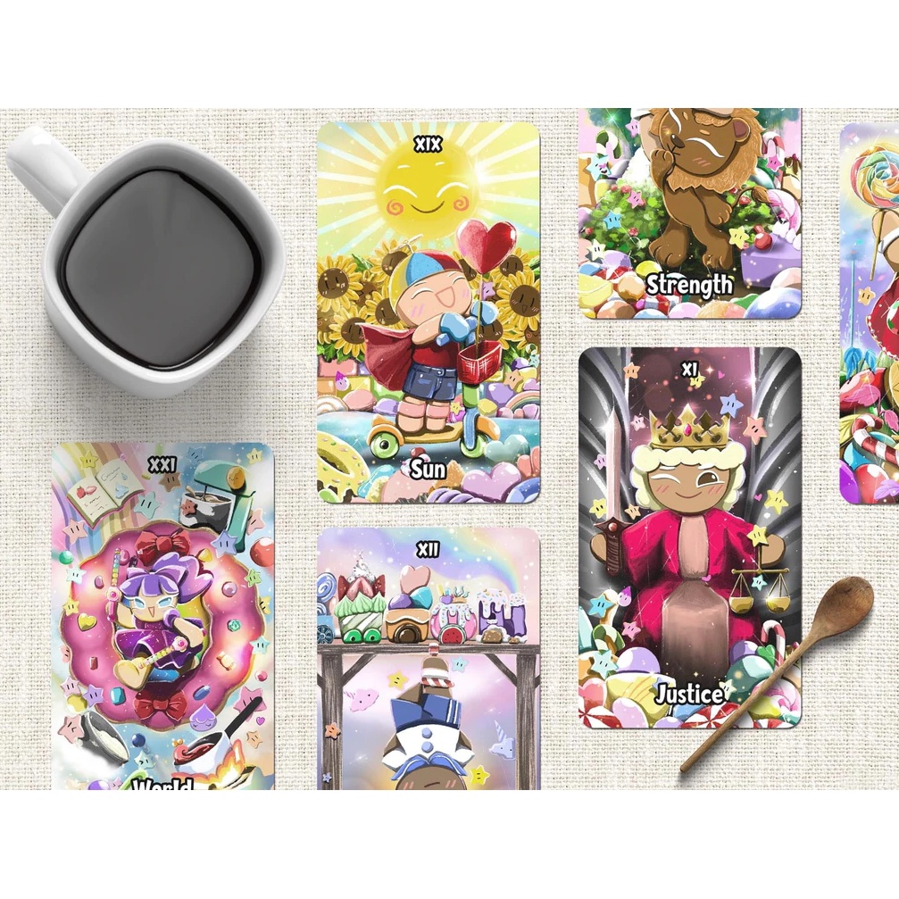 正規品・入手困難]Cookie Story Tarotクッキーストーリータロット Amazon.co.jp: mrdiyshisha クッキーストーリー タロット ビッグ