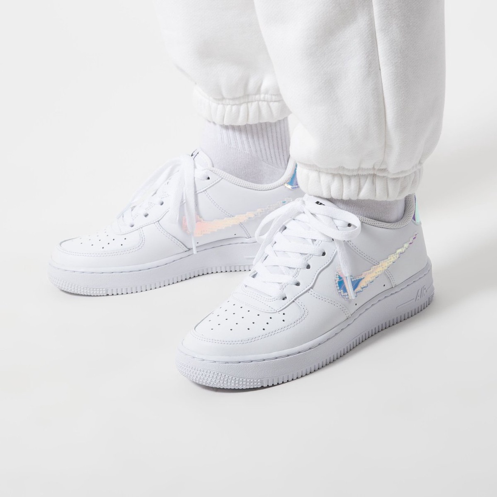 Nike Air Force 1 LV8 GS White Multicolor Black CW1577100 