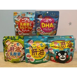 水金鈴小舖 日本 UNIMAT RIKEN 軟糖 魚肝油 肝油 DHA 水果軟糖 肝油軟糖-草莓 90粒 W