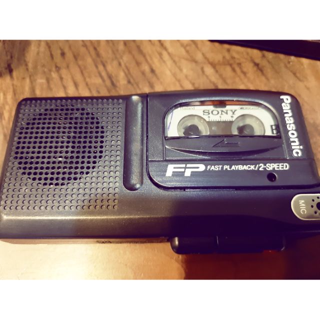 Panasonic RN202 Microcassette Recorder 迷你秘錄機 卡式錄音機 古董 蝦皮購物