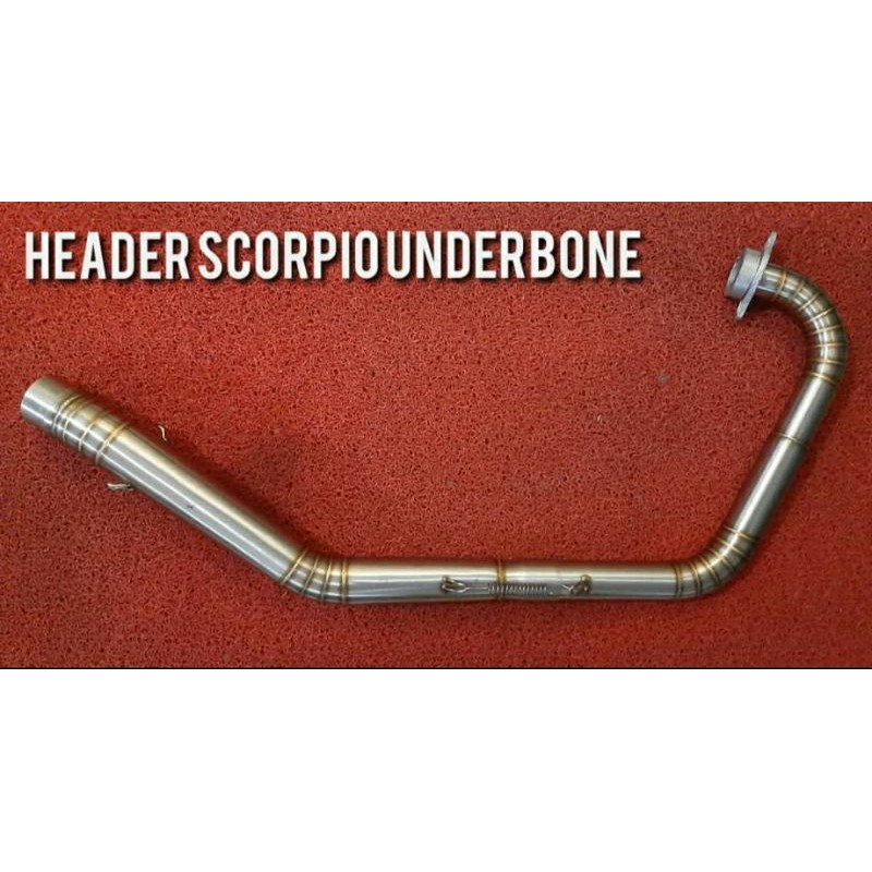 山葉 雅馬哈天蠍座 underbond 全不銹鋼排氣頸接頭管焊蟲 | 蝦皮購物