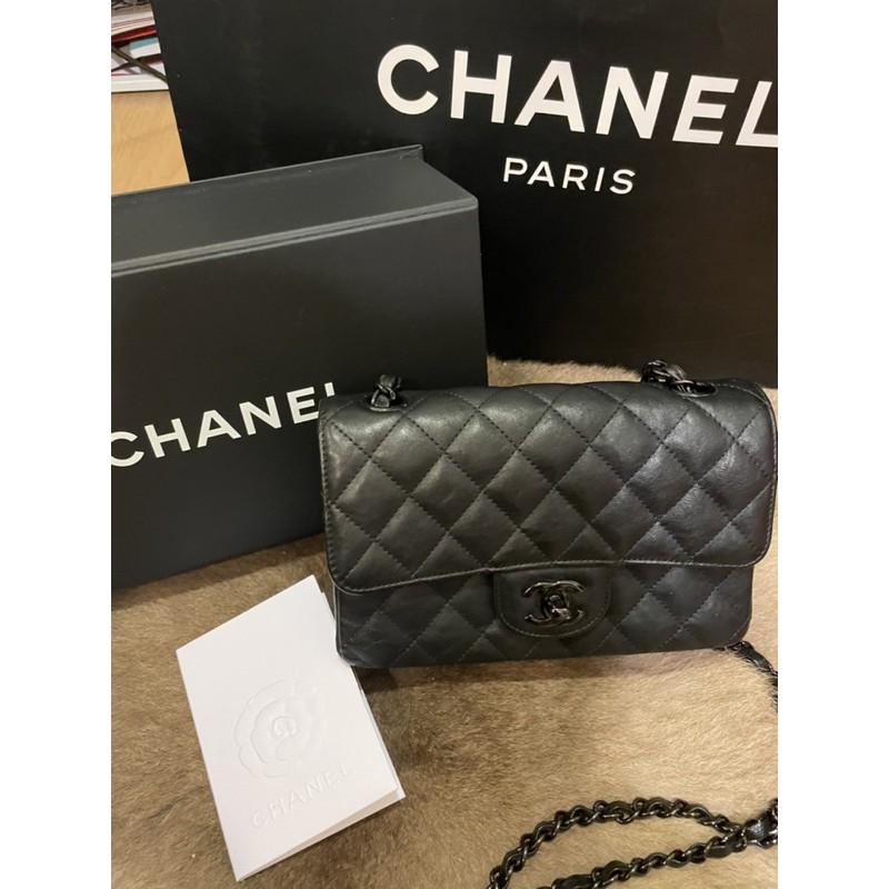 Chanel so black mini hot sale