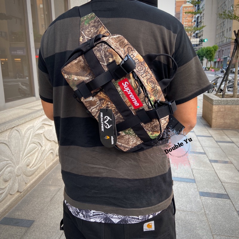 SUPREME FW 19 WAIST BAG 47TH 腰包楓葉迷彩側背經典正品現貨在台