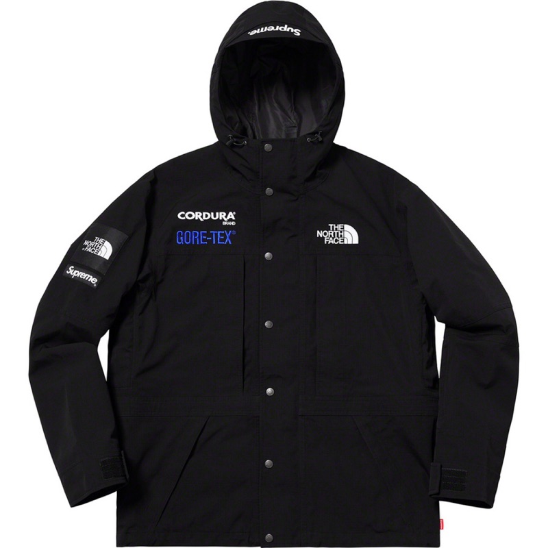 Supreme 2018 f/w The North Face Expedition Jacket 黑色衝鋒衣S號