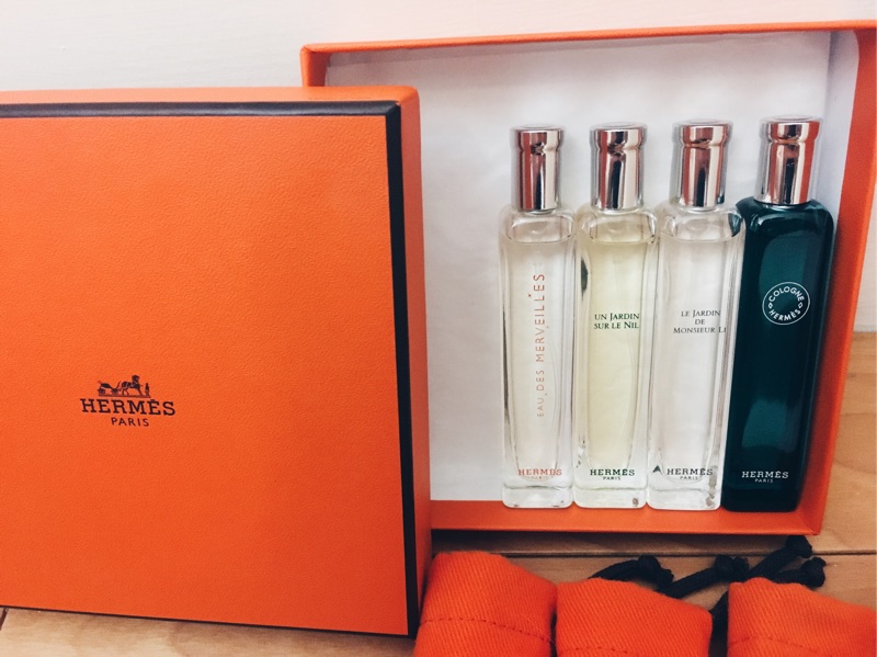 Hermès 愛馬仕旅行組淡香水15ml*4支| 蝦皮購物