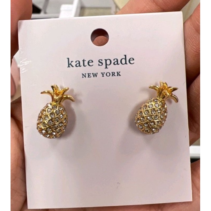 Kate spade hot sale pineapple earrings